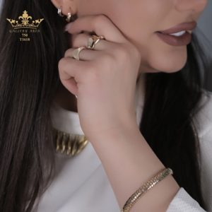 گردنبند طرح ماه و ستاره