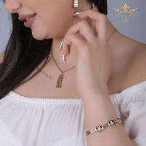 گردنبند با نگین فیروزه